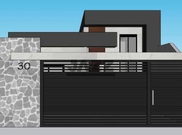 Casa · 210m² · 3 Quartos · Casa térrea à venda em Caçapava com 3 dormitórios, suíte e área gourmet em bairro planejado - em fas