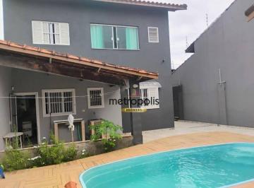 Piscina · Casa com 3 dormitórios à venda, 141 m² por R$ 450.000,00 - Recanto dos Bandeirantes - Itanhaém/SP