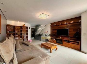 Sala · Sobrado com 3 dormitórios à venda, 212 m² por R$ 1.200.000,00 - Parque das Nações - Santo André/SP
