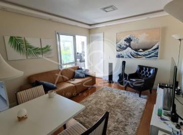 Foto 01 · Apartamento à venda no Cambuí, Campinas-SP: 3 quartos, 1 suíte, 2 salas, 2 banheiros, 1 vaga, 57m². 