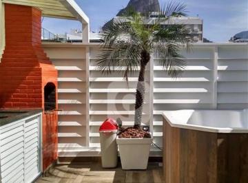 Apartamento · 100m² · 2 Quartos · Cobertura Triplex 100m² 2 quartos na Quadra da Praia do Leblon