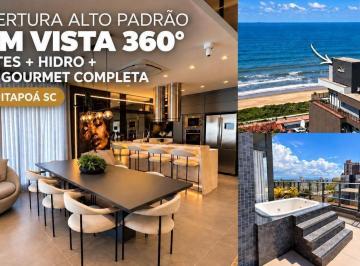 Apartamento · 320m² · 4 Quartos · 3 Vagas · Cobertura Alto Padrão com Vista 360° | 4 Suítes + Hidro + Área Gourmet Completa em Itapoá SC