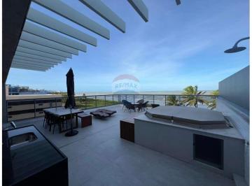 Apartamento · 162m² · 2 Quartos · 2 Vagas · Cobertura linear com 162M2 mobiliada para venda pé na areia na praia de Intermares