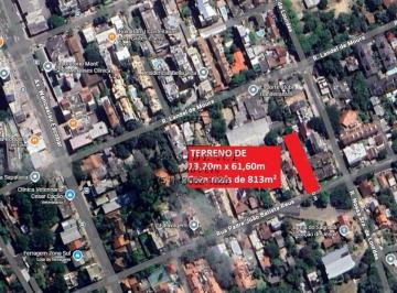 Foto 01 · Terreno comercial à venda: 813,92m² na Vila Conceição, Porto Alegre-RS! Confira essa oportunidade ún