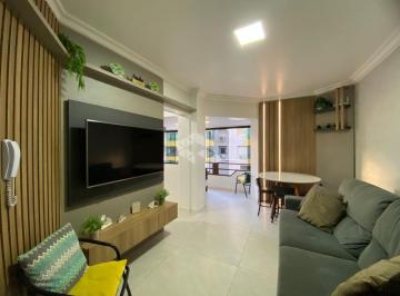 Apartamento · 80m² · 2 Quartos · 1 Vaga · Apartamento de 2 dormitórios sendo 1 suíte mobiliado de frente com box/vaga de garagem em Capão da C