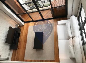 Foto 04 · Loft elegante e moderno à venda ou locação em Cerqueira César, São Paulo - 1 quarto, 1 suíte, 2 sala