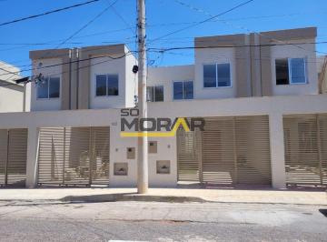Casa · 113m² · 3 Quartos · 2 Vagas · CASA GEMINADA NOVA a VENDA no Bairro Jaragua/Santa Rosa, localizado na cidade de Belo Horizonte/MG.