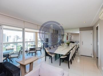 Foto 01 · Apartamento de luxo em Santo Amaro, São Paulo-SP: 3 quartos, 3 suítes, 2 salas, 5 banheiros, 2 vagas