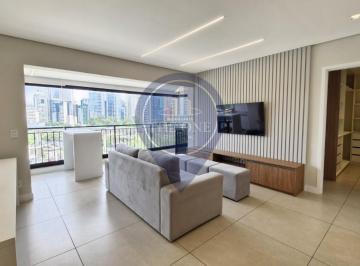 Foto 01 · Venda de Apartamento de 1 Quarto na Vila Cordeiro, São Paulo-SP: 2 Salas, 1 Banheiro, 1 Vaga de Gara