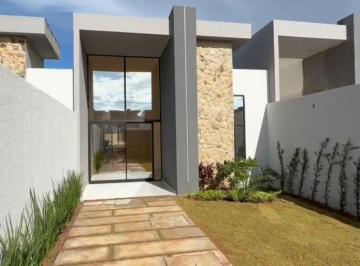 Casa de 3 quartos, Eusébio · Venda Casa Plana Nova Porcelanato rua Sem Saída. Segurança , Coité - Eusébio R$ 499.000 - 101,32 m²