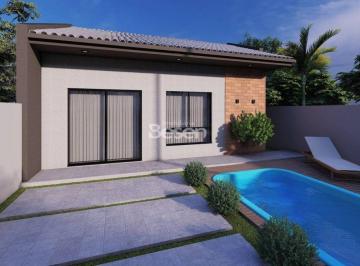 Casa · 68m² · 3 Quartos · 2 Vagas · CASA NOVA COM PISCINA NO CENTRO COMERCIAL DE Itapoá – 3 QUARTOS E EXCELENTE LOCALIZAÇÃO