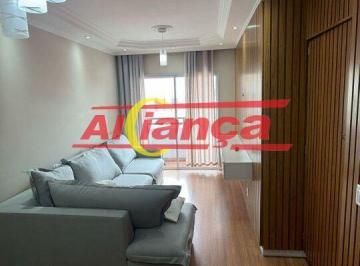 Apartamento · 64m² · 2 Quartos · 1 Vaga · APARTAMENTO COM 2 DORMITÓRIOS À VENDA, 64 M² - GOPOÚVA GUARULHOS/SP