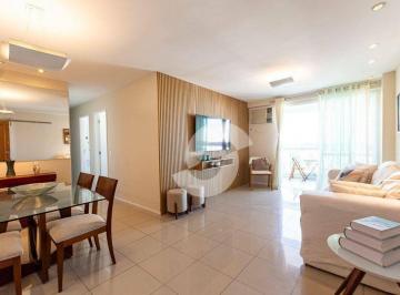 SALA · Apartamento com 3 dormitórios à venda, 120 m² por R$ 1.100.000 - Jardim Icaraí- Niterói/RJ