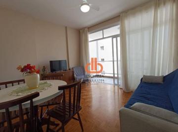 e4503b043f4e7b1989b5e3620b4ee8b8ce140c3b · Apartamento Gonzaga Santos Dois Quartos Elevador Vista Parcial Mar