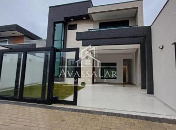 Casa · 148m² · 3 Quartos · 3 Vagas · Sobrado de alto padrão com 4 quartos à venda | Fazenda Rio Grande PR