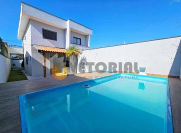 Casa de 2 quartos, Caraguatatuba · Sobrado com 2 dormitórios à venda, 114 m² por R$ 600.000 - Balneário dos Golfinhos - Caraguatatuba/S