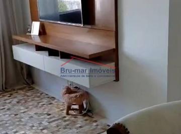 Apartamento · 80m² · 3 Quartos · 1 Vaga · Apartamento 3 dormitórios, Aparecida, dependência completa, vaga demarcada