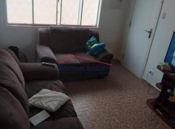 Apartamento · 90m² · 3 Quartos · Apartamento térreo 3 dormitórios, Vila Belmiro, vaga para moto, de frente
