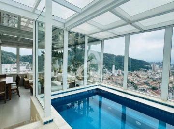 8bcf0fc6b61f37466525664393d9b00505d8ced6 · Cobertura Duplex à venda em Santos.  300 M² ÚTEIS | MARAPÉ, SANTOS.