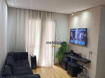 Sala  · Apartamento com 3 dormitórios à venda, 73 m² por R$ 470.000,00 - Vila Santa Luzia - São Bernardo do 