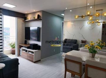 Sala · Apartamento com 2 dormitórios à venda, 48 m² por R$ 380.000,00 - Ferrazópolis - São Bernardo do Camp
