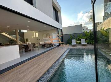 Casa · 390m² · 4 Quartos · 4 Vagas · Casa sobrado com 4 suítes á venda , Condomínio Alphaville Nova Esplanada
