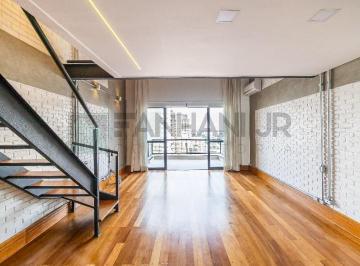 Foto 01 · Luxuoso loft em condomínio à venda nos Jardins, SP: 1 quarto, 1 suíte, 3 salas, 2 banheiros, 2 vagas