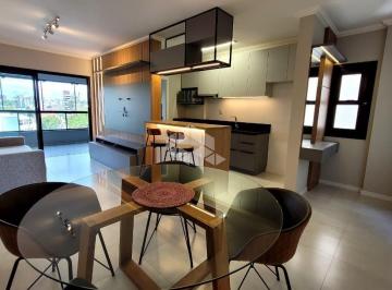 Apartamento · 80m² · 2 Quartos · 1 Vaga · Apartamento mobiliado com 02 dormitórios (01 suíte) no Centro