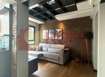 Apartamento · 73m² · 1 Quarto · Apartamento MOBILIADO com 1 Suite com 2 banheiros, 73m2, 1 Vaga na Vila Olimpia, SP.