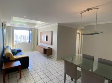 Apartamento de 2 quartos, Recife · APARTAMENTO MOBILIADO Á VENDA EM BOA VIAGEM EDF. AMETISTA - 64M² - 2 QUARTOS - 1 VAGA