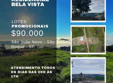 Terreno , São Roque · Terrenos de 1000m² com vista alta e privilegiada