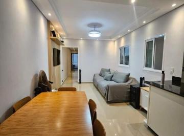 Apartamento · 90m² · 3 Quartos · 3 Vagas · Apartamento 3 quartos com suíte, 3 vagas e varanda em Vila Valparaíso, Santo André – Venda com finan