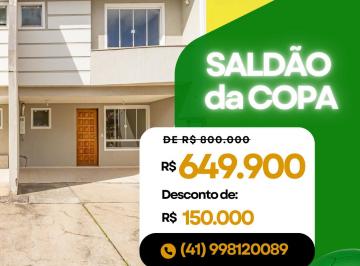 202606232303173578.png · Casa para Venda em Curitiba, Atuba, 3 dormitórios, 1 suíte, 3 banheiros, 2 vagas