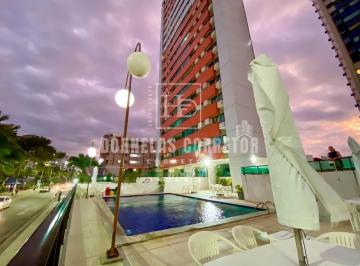 Apartamento · 210m² · 4 Quartos · 3 Vagas · Cobertura duplex em Olinda, beira mar, piscina e área goumert privativa, 4qtos 2sts 3 vgs cob. a. la