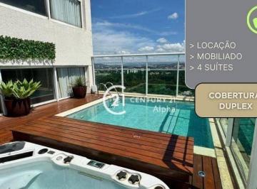 867233609240940b67a051f29f325cd4fe7d1ff0 · Apartamento com 4 dormitórios para alugar, 505 m² por R$ 45.500,00/mês - Alphaville Empresarial - Ba