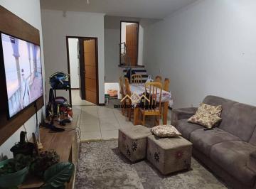 Sala de estar · CASA A VENDA, 3 QUARTOS, 250M²A.T/140M²A.C, R$640.000.00, JARDIM BRASIL - ITUPEVA/SP.