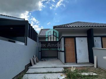 Casa · 48m² · 2 Quartos · 2 Vagas · Casa Geminada à Venda em Forquilhas, São José – 2 Quartos, 48m²