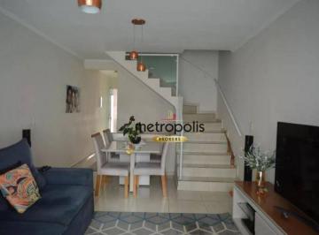 Sala/ sala de jantar  · Sobrado com 3 dormitórios à venda, 144 m² por R$ 820.000,00 - Vila Bastos - Santo André/SP