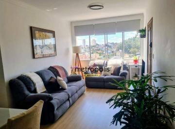 Sala de estar · Apartamento com 3 dormitórios à venda, 108 m² por R$ 540.000,00 - Nova Petrópolis - São Bernardo do