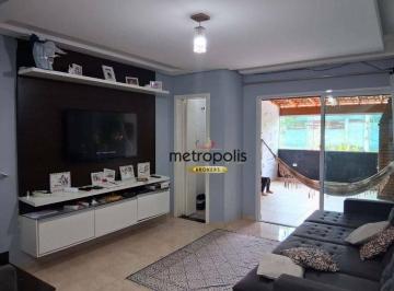 Sala de estar · Sobrado com 3 dormitórios à venda, 180 m² por R$ 715.000,00 - Vila Bela Vista - Santo André/SP