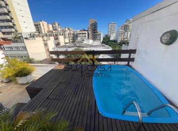 Apartamento · 248m² · 2 Quartos · 2 Vagas · IPCB5714 | Cobertura duplex com piscina no quadrilátero de Ipanema | 248m² e 2 Vagas