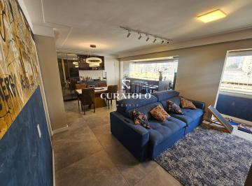 Apartamento · 128m² · 3 Quartos · 2 Vagas · Residencial Paris Santo André - Apartamento à venda com 128 m², 3 suítes , varanda gourmet e 2 vagas