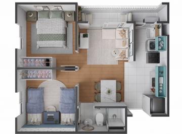 Apartamento · 43m² · 2 Quartos · 1 Vaga · Elevare Vitória: fale agora com um corretor e aproveite