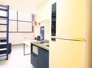 6440171822fee8e9239b0069b221548e753bc284 · Studio de 37m² com mezanino em Pinheiros – excelente localização
