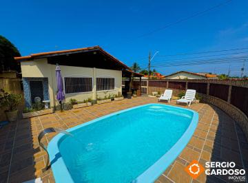 Casa · 324m² · 5 Quartos · 5 Vagas · CASA AMPLA 5 QUARTOS 2 SUÍTES PISCINA 700M DO MAR ITANHAÉM/SP
