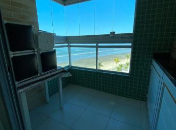 Apartamento de 1 quarto, Mongaguá · apartamento á venda de 1 quarto com sacada vista mar definitiva