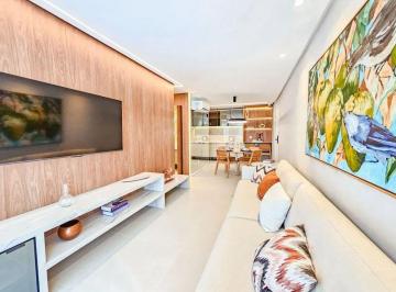 Apartamento de 2 quartos, Recife · Times Square | 2 quarto (Suíte) | Lavabo | 48m² | em frente a Pracinha de Boa Viagem - Vista mar