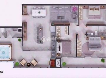 Apartamento · 136m² · 3 Quartos · 2 Vagas · Cobertura  com 3 quartos à venda na Rua Jaime Estefano Becker, Vila Becker, Santo Amaro da Imperatri