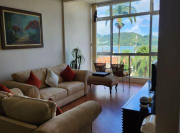 Apartamento de 2 quartos, Santos · APARTAMENTO FRENTE MAR LOCACAO MOBILIADO 2 DORMITORIOS 1 SUITE 3 BANHEIROS 1 VAGA PONTA DA PRAIA