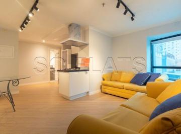 Apartamento · 37m² · 1 Quarto · 1 Vaga · Flat em Jardim Paulista, São Paulo/SP de 37m² 1 quartos para locação R$ 2.500,00/mes